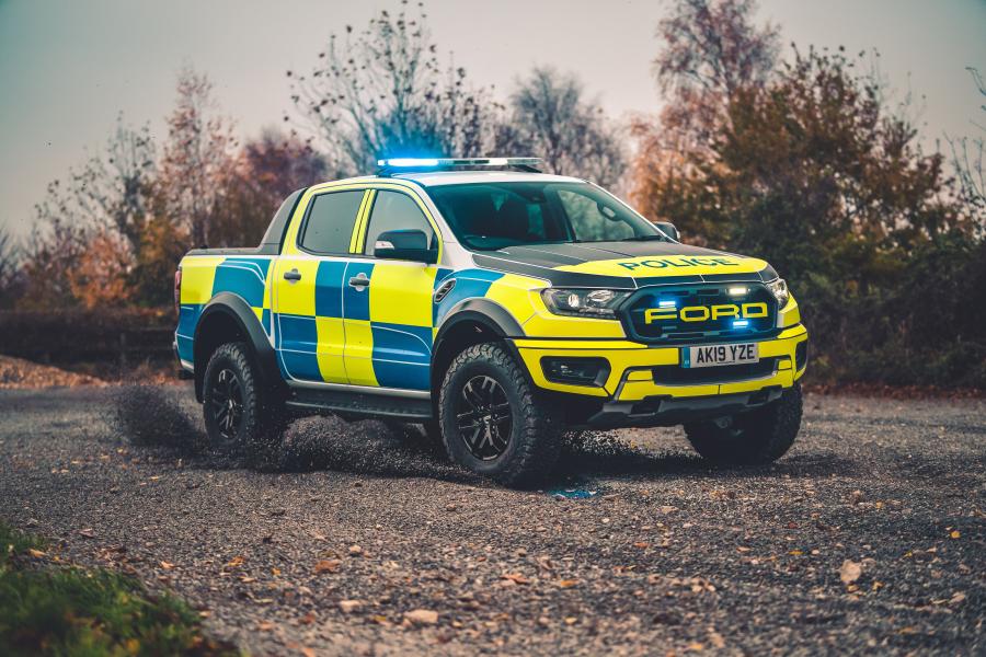  Ford Ranger Raptor Police 2019 года  (UK) (фото 1 из 14)
